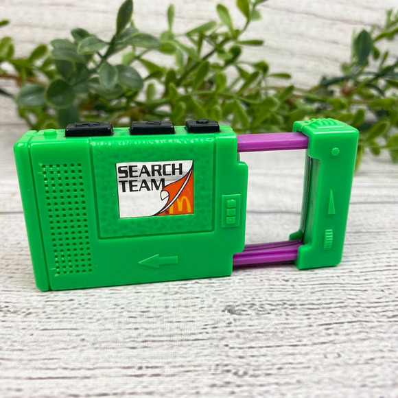 Vintage 1990's McDonalds Lost Arches Toy Cassette Tape Magnify Glass Toy - Picture 3 of 6